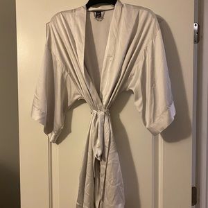 Silky Bridal Dressing Robe